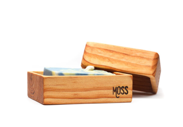 Wooden soap case handmade