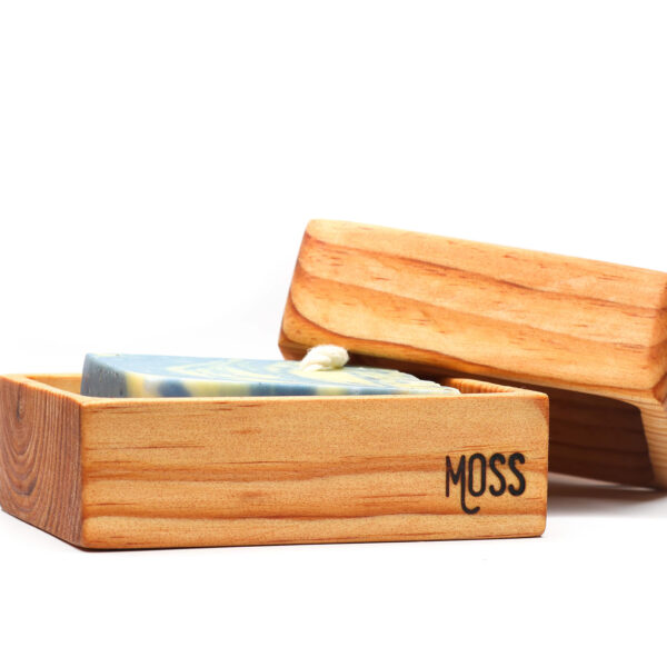 Wooden soap case handmade