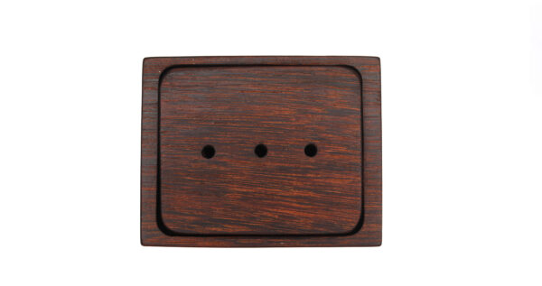 Wooden soap case tropical wood made portugal